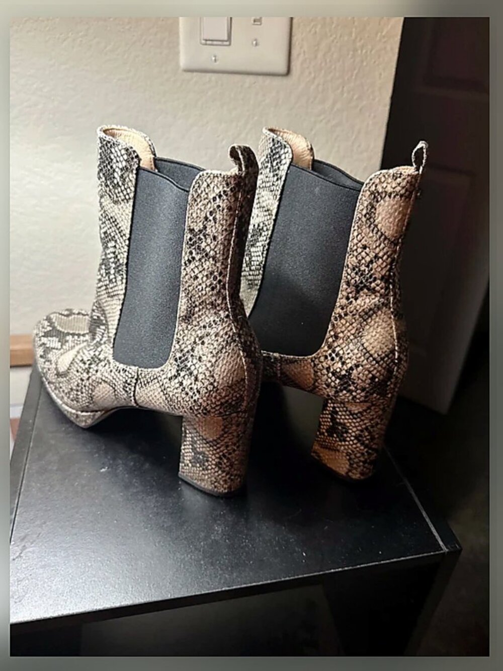 French Connection - Snakeskin Boots